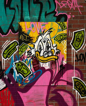 Load image into Gallery viewer, 30X40 “Scrooge McDuck - Manifest the life you want” 2024
