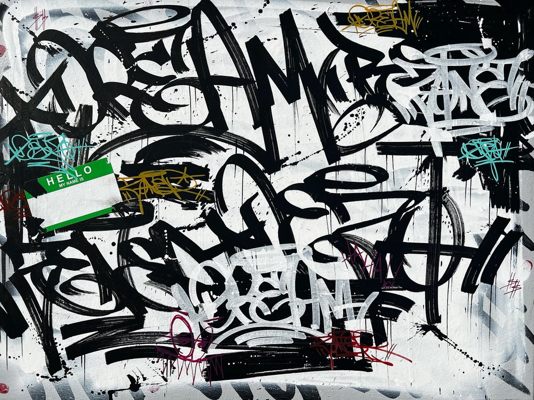 18x24 “untitled” Framed. 2025