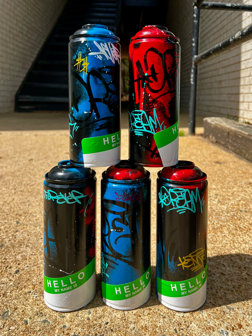 LE “HELLO my name is..” Graffiti Collectibles