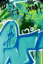 Load image into Gallery viewer, 24x36 “Graffiti Mash Up - E” 2024
