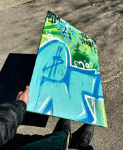 Load image into Gallery viewer, 24x36 “Graffiti Mash Up - E” 2024
