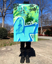 Load image into Gallery viewer, 24x36 “Graffiti Mash Up - E” 2024
