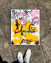 Load image into Gallery viewer, 24x30 “Graffiti Mash Up - Step into the light” 2024
