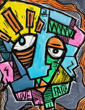 Load image into Gallery viewer, 8x10 “Abstract Face” 2024
