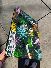 Load image into Gallery viewer, 30x40 “Give Yourself Flowers” 2024
