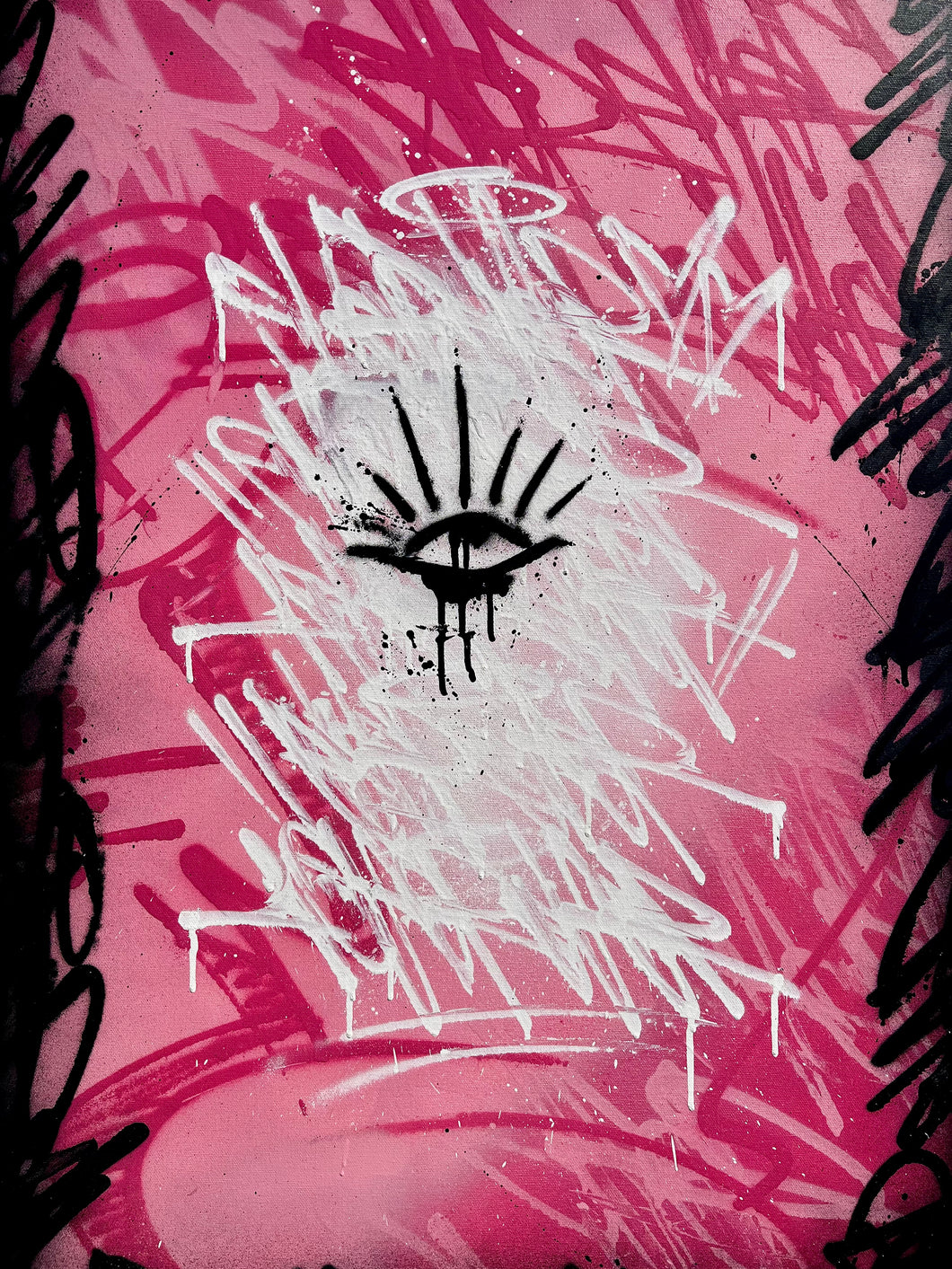 24x36 “I AM 4EVER” , 2024